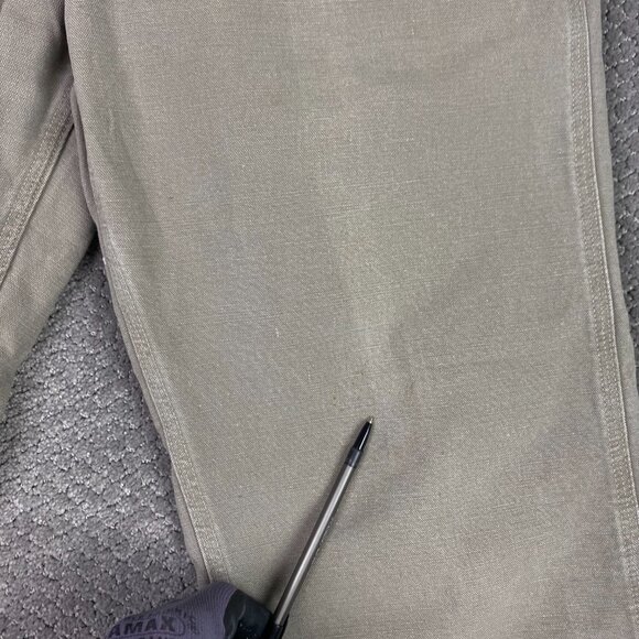 Carhartt B11 DES Carpenter Work Pants Men's 36 x 29 Canvas Cotton - Picture 3 of 15